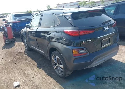 2021 Hyundai Kona Limited из США, поврежденный, VIN KM8K3CA54MU629928